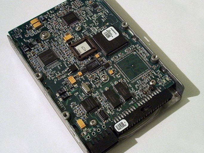 A hard drive