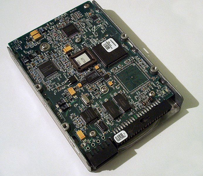 A hard drive