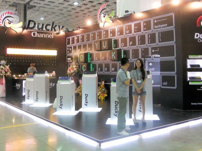 A cross channel ducky at Computex 2012