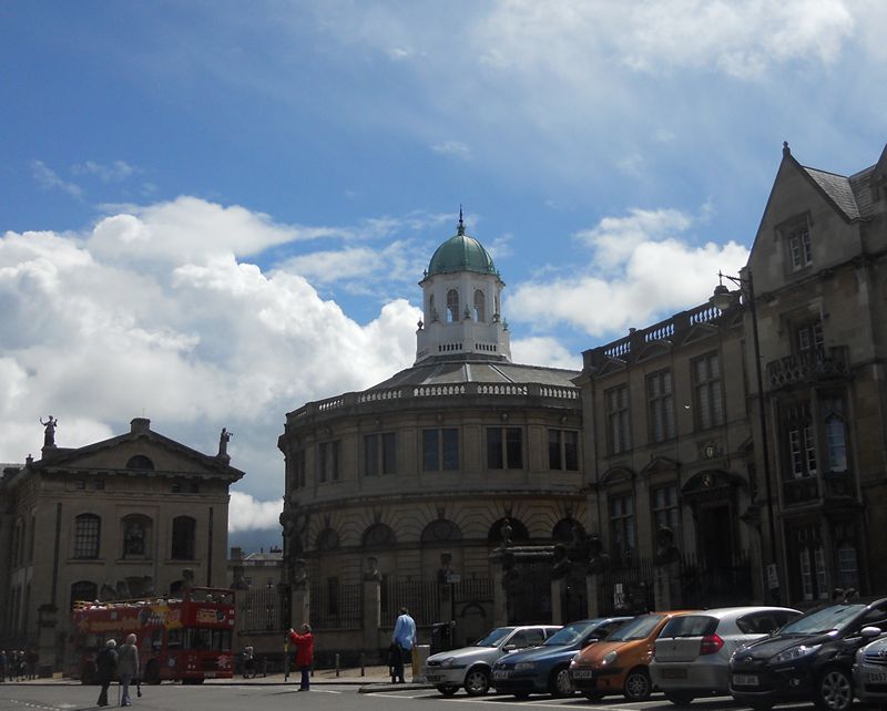 Clouds of unknowing, in Oxford